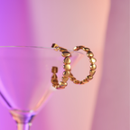 Glossy Halo Earrings