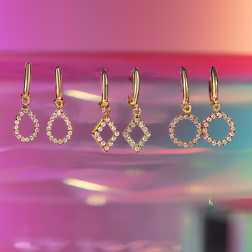 Sanguine Hoop Earrings