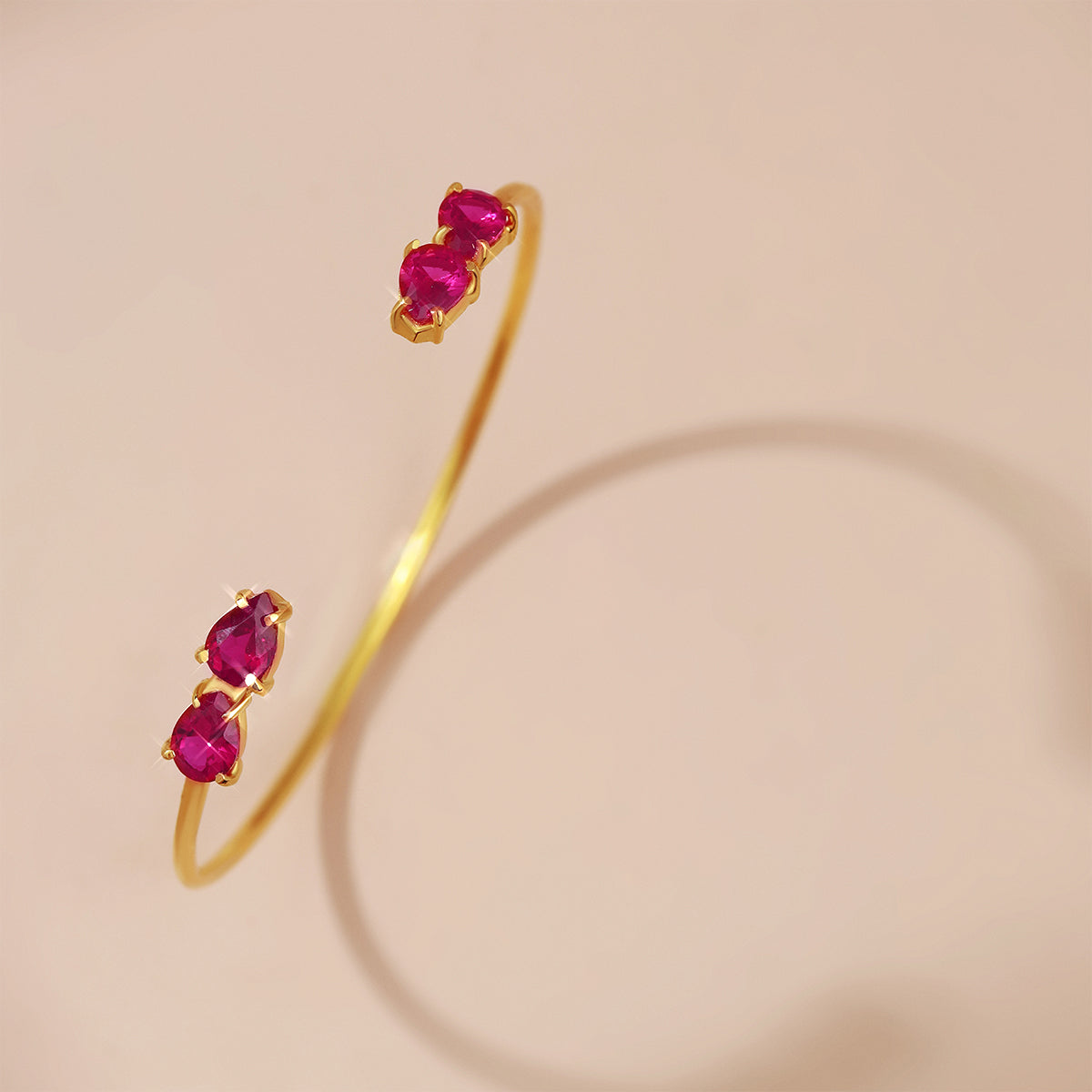 Jazzy Pink Bangle